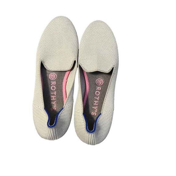 Rothy’s Loafer linen Double Stitch, Size 8W - Picture 2 of 10